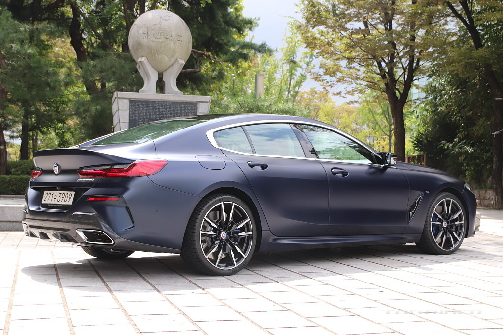 [시승기] BMW M850i 그란쿠페, 1억원대 가성비 스포츠카