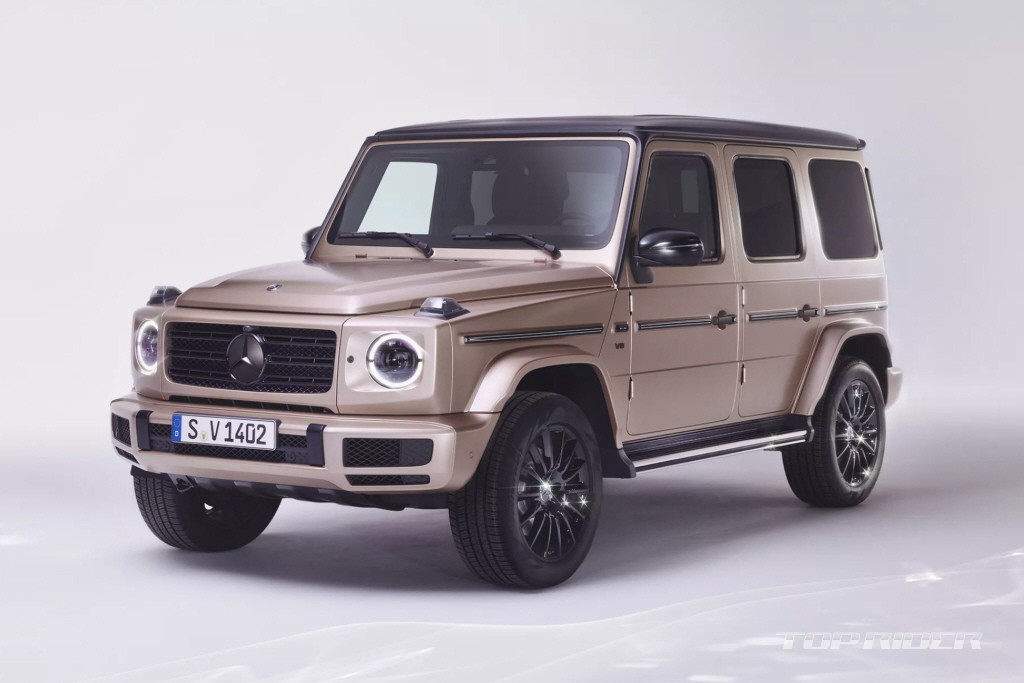 Mercedes-Benz G-Class Valentine’s Day Edition unveiled, 25-carat diamond applied