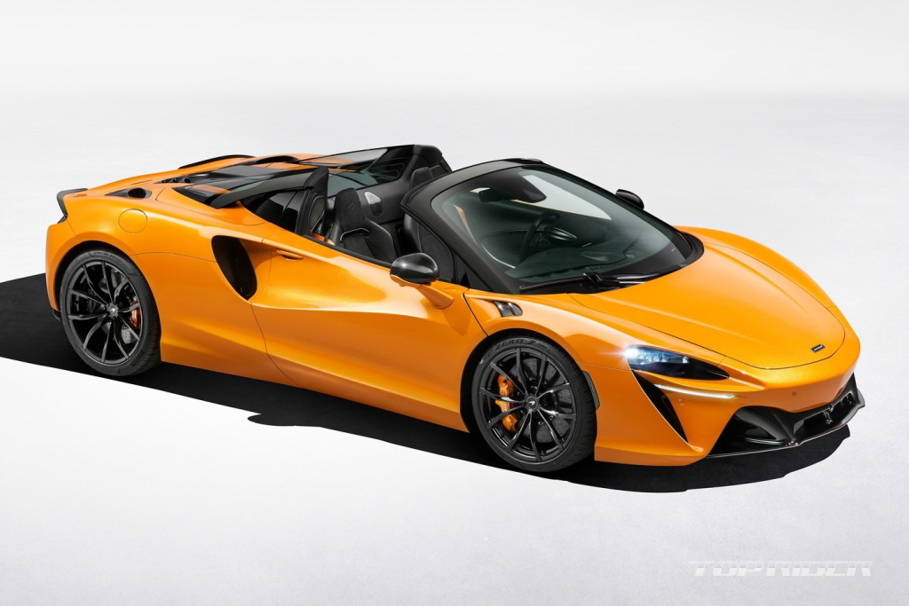 McLaren Atura Spyder unveiled, 699 horsepower hybrid open car