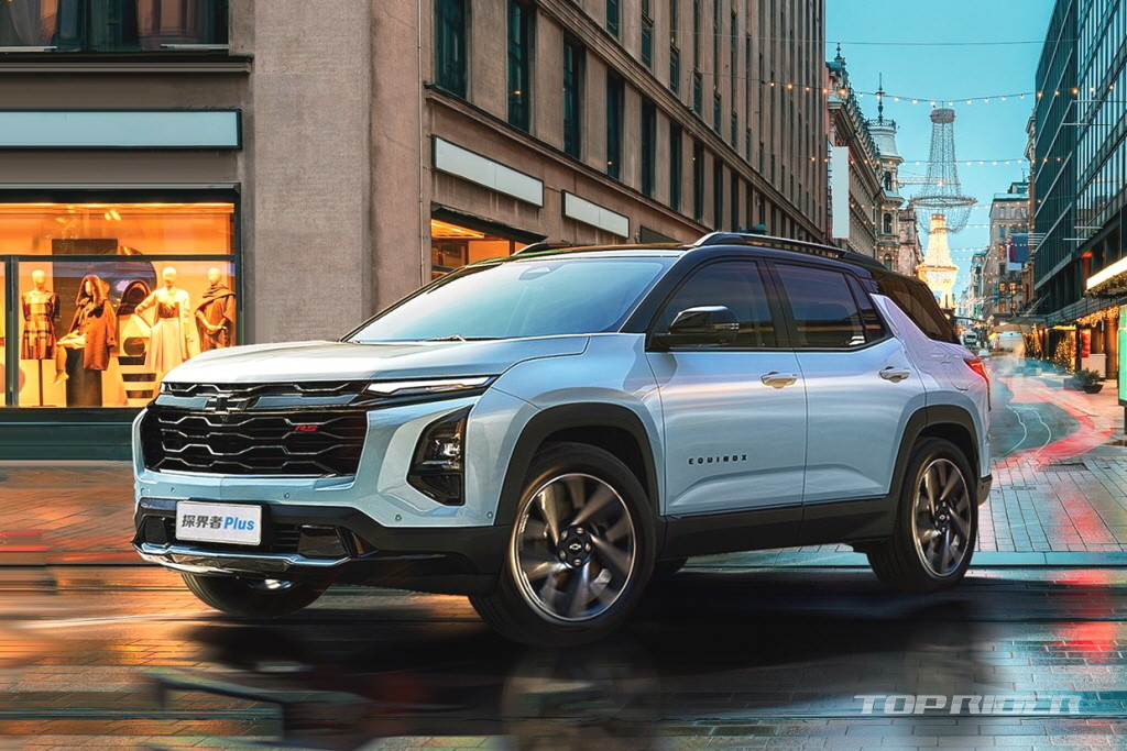 Chevrolet’s new Equinox Plus exterior revealed, hybrid SUV