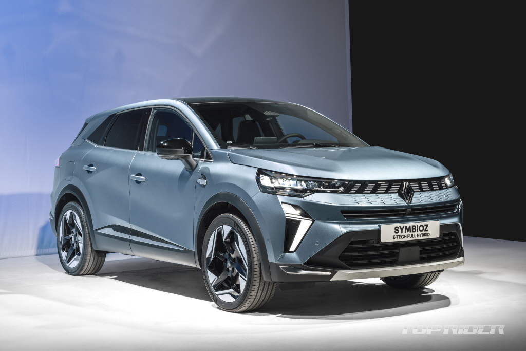 Renault Symbios unveiled, a hybrid SUV larger than the Captur