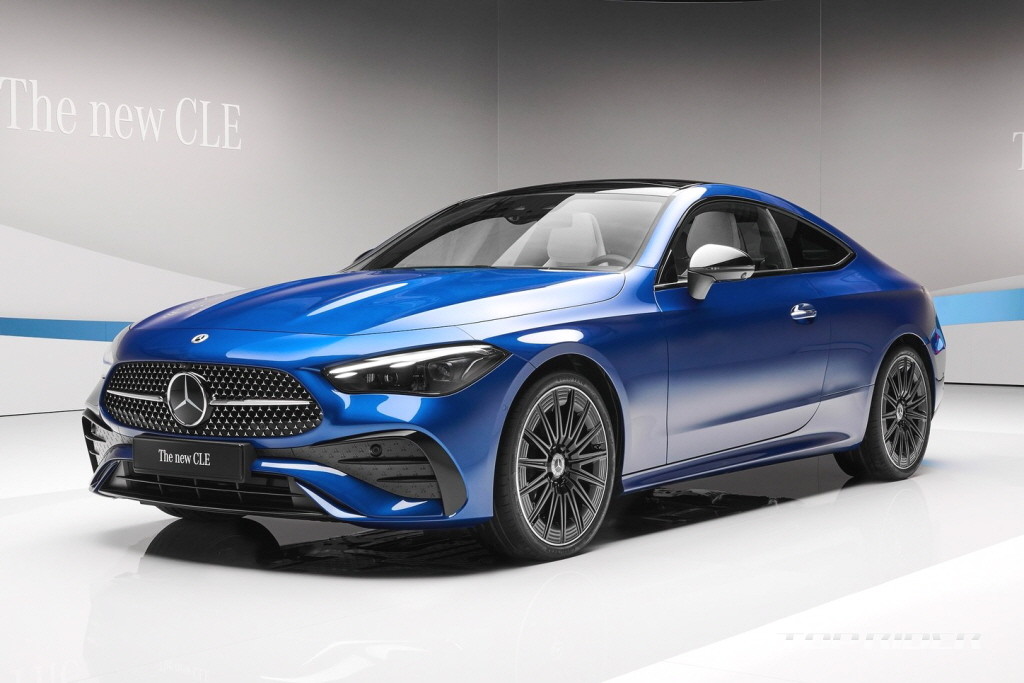 Mercedes-Benz CLE Coupe Hybrid unveiled, 313 horsepower eco-friendly sports car