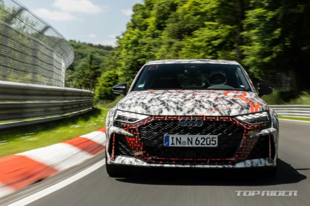 Audi’s new RS3 is faster than the BMW M2 at the Nürburgring