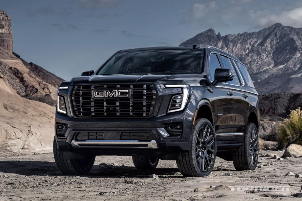 GMC unveils new Yukon, Chevrolet Tahoe upscale version