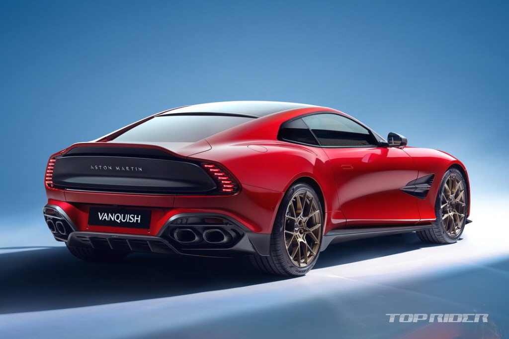 Aston Martin unveils new Vanquish, featuring 835 horsepower V12 twin-turbo engine